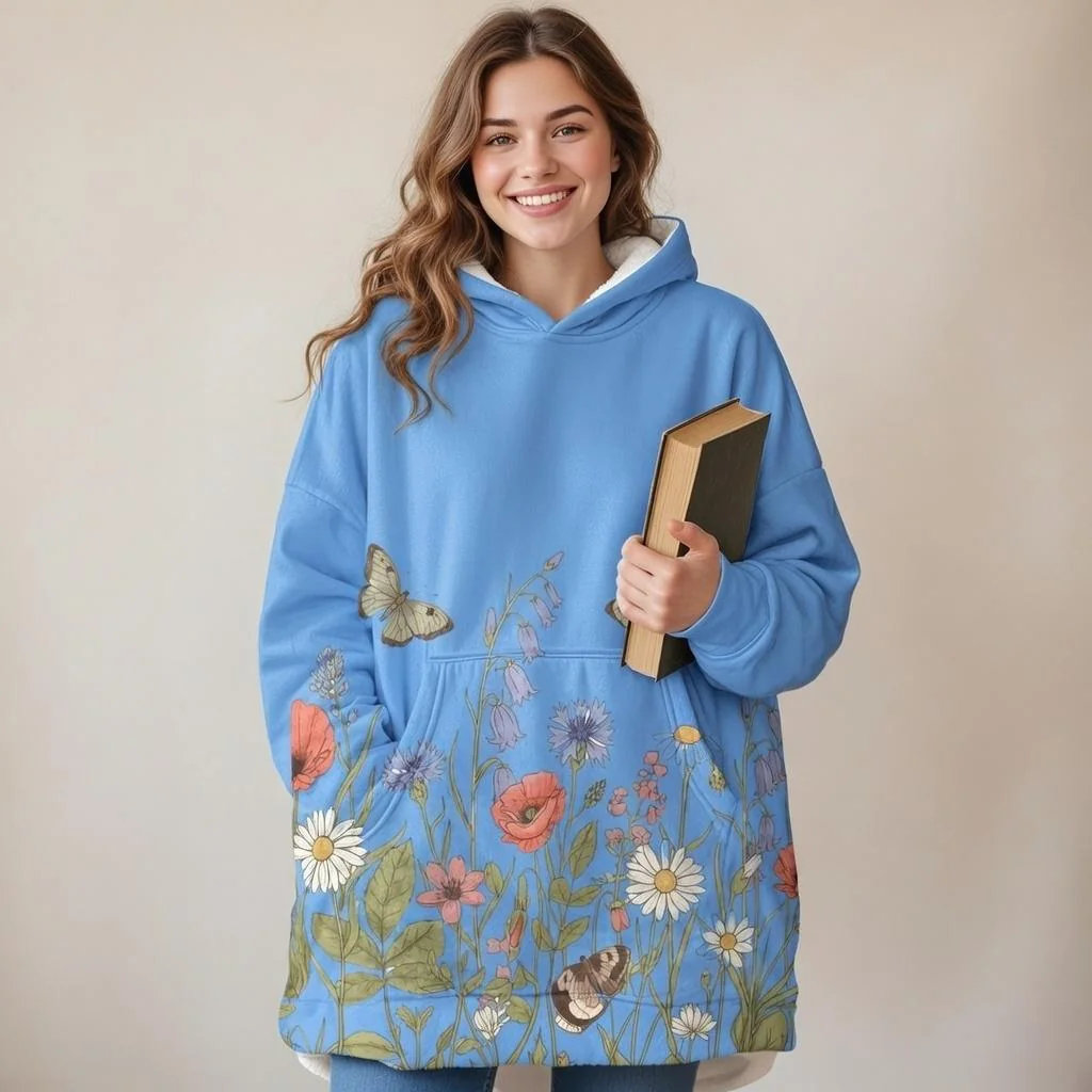 Le même plaid mis en scène avec Dreamina