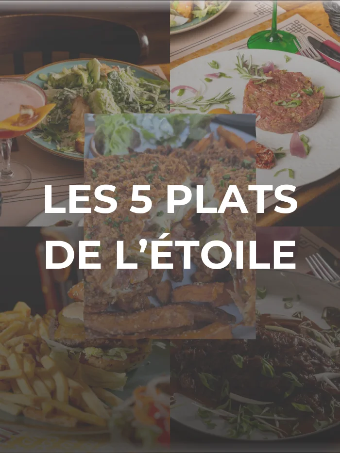 Carrousel, première image : Les 5 plats de l'Étoile